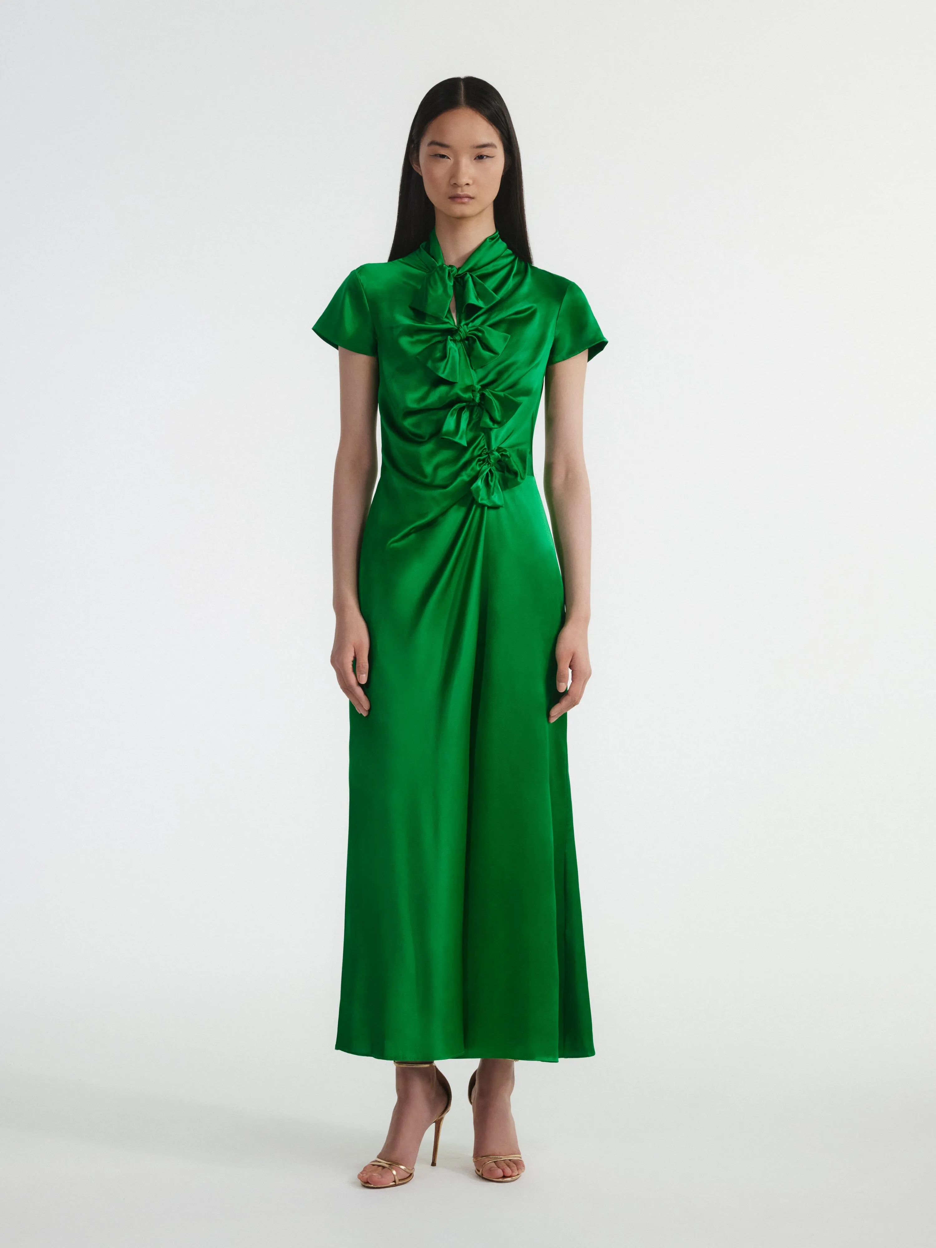 Kelly Dress in Emerald