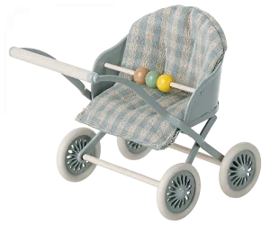 Maileg Mouse Stroller Mint BACK IN STOCK