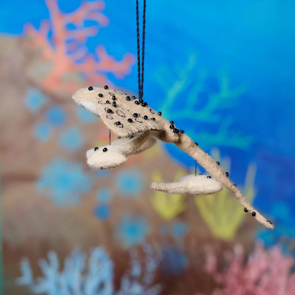 Manta Ray Dad Ornament