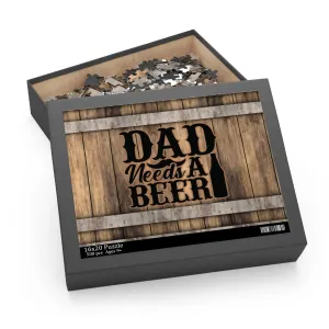 Puzzle, Dad, Dad Needs a Beer (120, 252, 500-Piece) awd-568