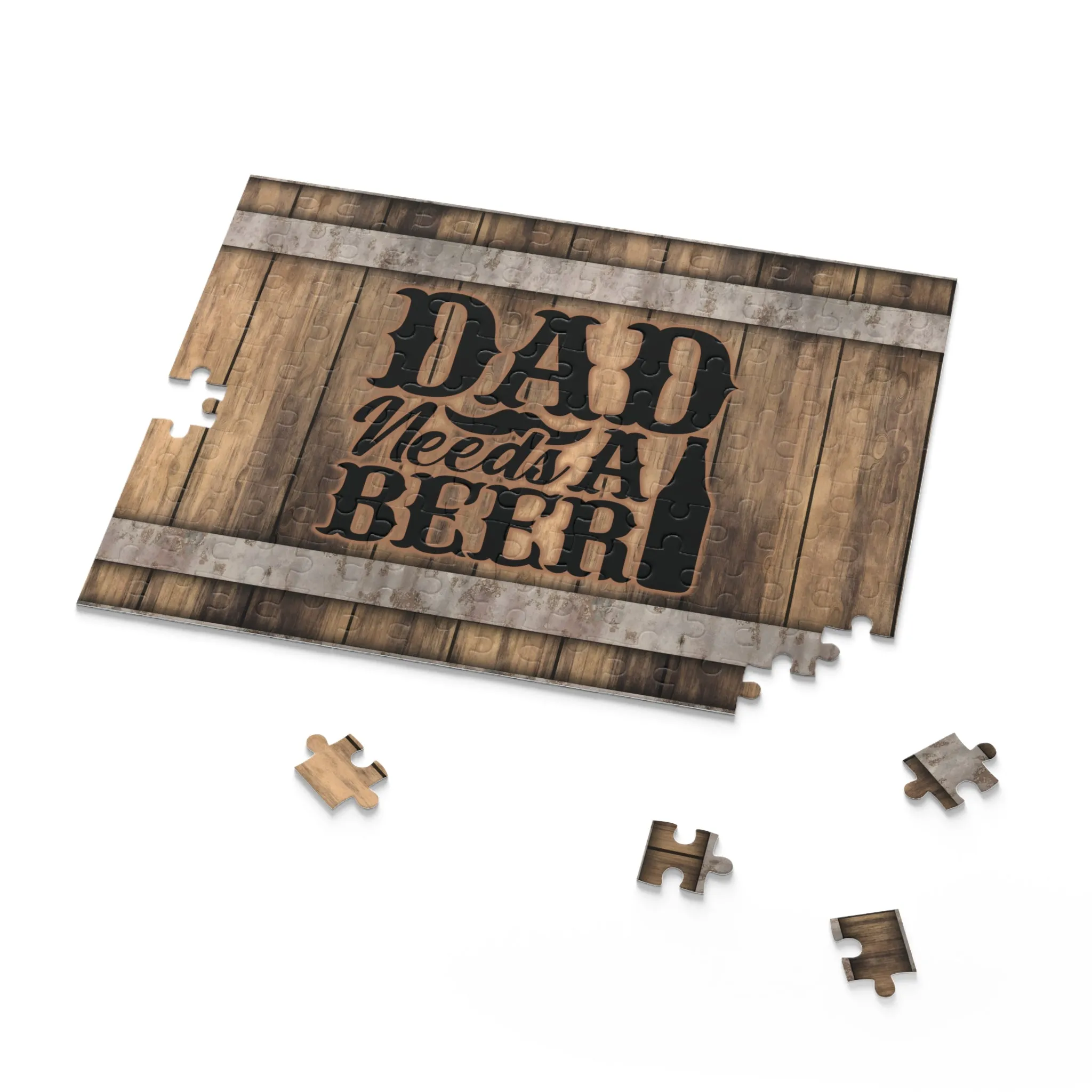 Puzzle, Dad, Dad Needs a Beer (120, 252, 500-Piece) awd-568