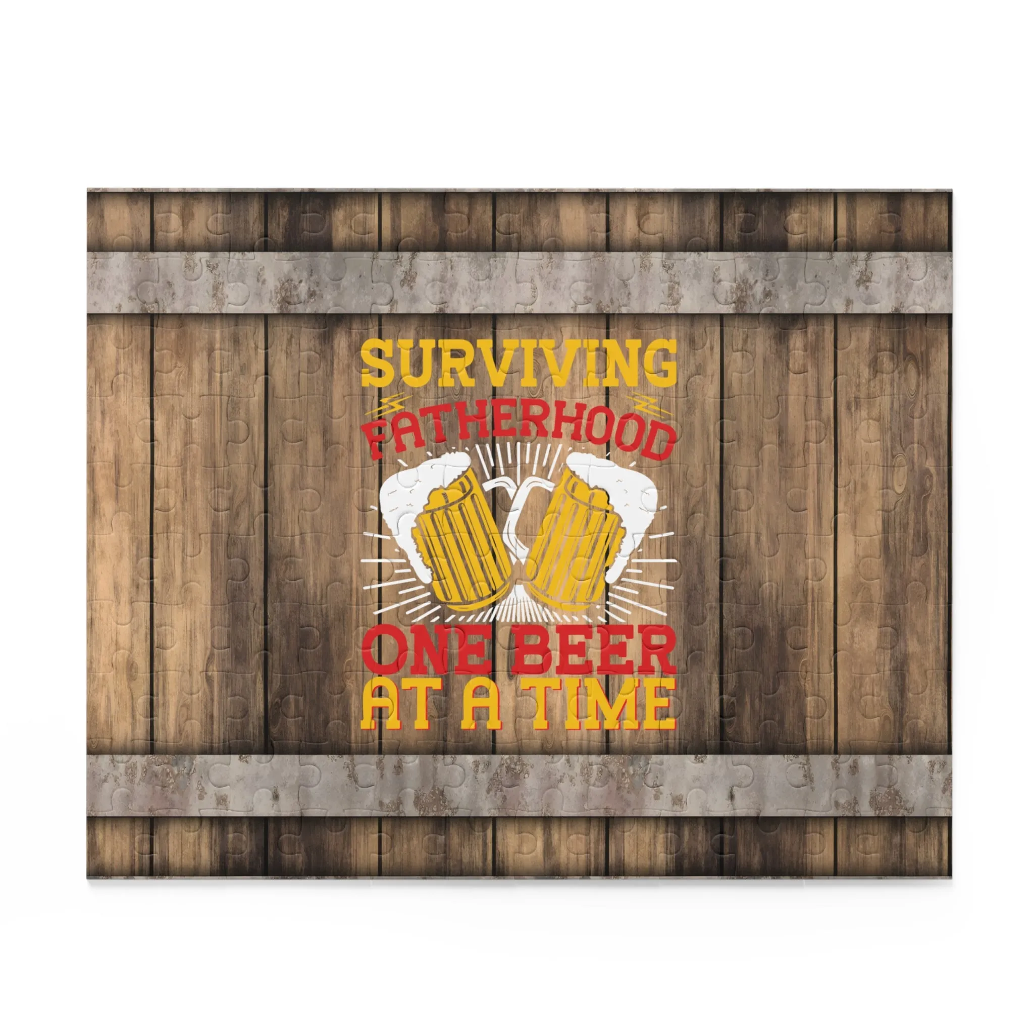 Puzzle, Surviving Fatherhood one Beer at a Time (120, 252, 500-Piece) awd-564